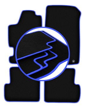 Avtomobilske preproge CARLUX-BLUE za: Renault Laguna I karavan, liftback (1994-2001)