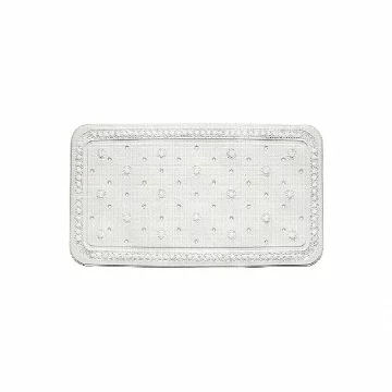 Kela Podloga za kopel KRETA PVC bela 72x36cm KL-22361