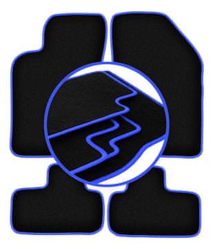 Avtomobilske preproge CARLUX-BLUE za: Fiat Coupe I coupe (1994-2000)
