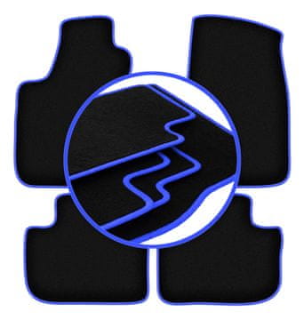 Avtomobilske preproge CARLUX-BLUE za: Dodge Charger coupe (2006-2010)