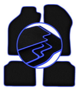 Avtomobilske preproge CARLUX-BLUE za: Alfa Romeo 145 kombilimuzina (1994-2001)