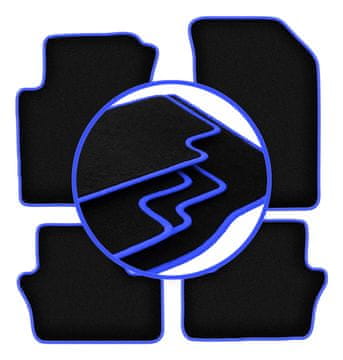 Avtomobilske preproge CARLUX-BLUE za: Dodge Caliber kombilimuzina (2006-2011)