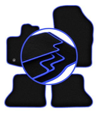 Avto tepihi CARLUX-BLUE za: enoprostorec Dacia Dokker (2013-)