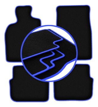 Avtomobilske preproge CARLUX-BLUE za: Lexus GS II limuzina (1997-2005)