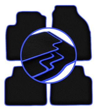 Avtomobilske preproge CARLUX-BLUE za: Hyundai Matrix enoprostorec (2001-2010)