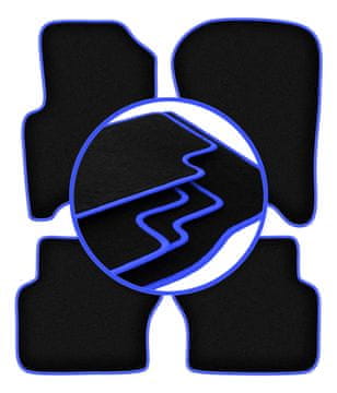 Avtomobilske preproge CARLUX-BLUE za: Range Rover Sport I SUV (2005-2012)