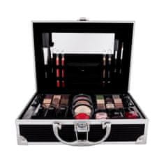 2K Cosmetics All About Beauty Train Case Black kovček dekorativne kozmetike 60,2 g za ženske
