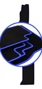 Avtomobilske preproge CARLUX-BLUE za: VW Grand California 0 (2019-)