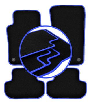 Avtomobilske preproge CARLUX-BLUE za: Chevrolet Camaro V 0 (2006-2015)