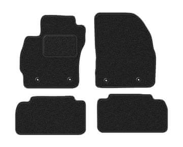 Velurne avtotesnine za: Mazda 5 II enoprostorec (2010-) antra