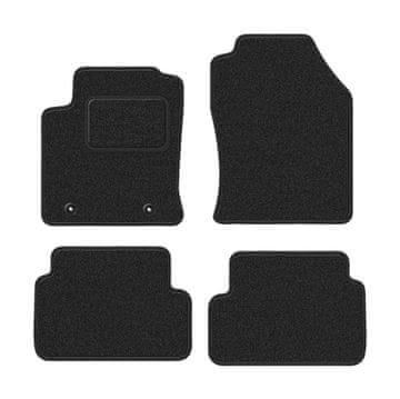 Velurne avtotesnine za: Ford Focus MK1 (pred faceliftom) hatchback, limuzina, karavan (1998-2001) antracitna