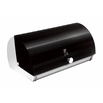 Berlingerhaus Posoda za kruh iz nerjavečega jekla Royal Black Collection BH-6294