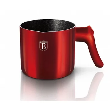 Berlingerhaus Kuhalnik za mleko z marmornato površino 1,2 L Burgundy Metallic Line BH-1965