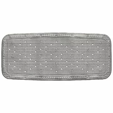 Kela Kopalniška podloga KRETA PVC siva 92x36cm KL-22370