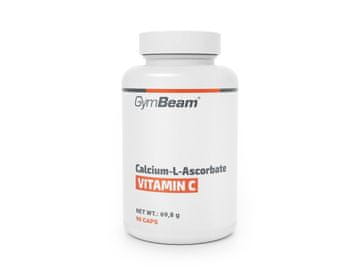 GymBeam Vitamin C v obliki kalcijevega L-askorbata, 90 kapsul