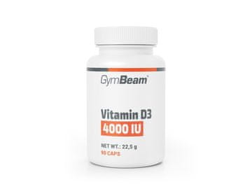 GymBeam Vitamin D3 4000 IU, 90 kapsul
