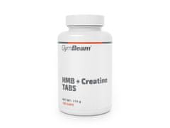 GymBeam HMB + kreatin v tabletah, 180 tablet