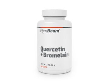 GymBeam Kvercetin + Bromelain, 90 kapsul