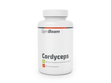 GymBeam Izvleček kordicepsa s 40 % polisaharidov, 90 kapsul