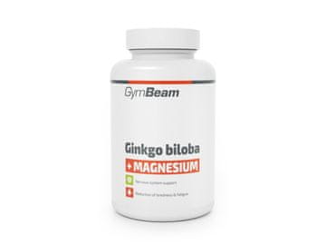 GymBeam Ginkgo biloba z magnezijem, 90 kapsul