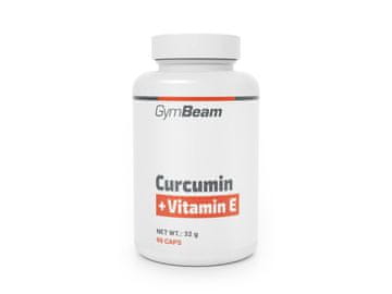 GymBeam Kurkumin z vitaminom E, 90 kapsul
