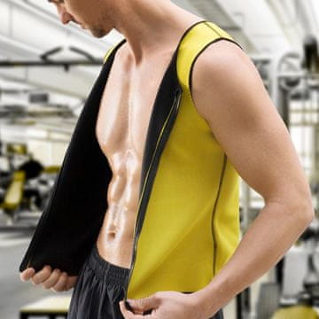 InnovaGoods Moški športni telovnik za savno Passwa InnovaGoods - XL