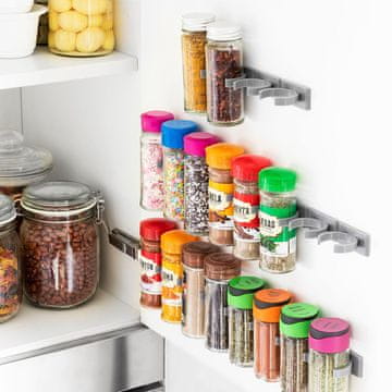 InnovaGoods Adhesive and Divisible Spice Organiser Jarlock x20 InnovaGoods