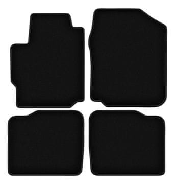 Črne velur preproge BASIC za: Daihatsu Materia enoprostorec (2007-2011)