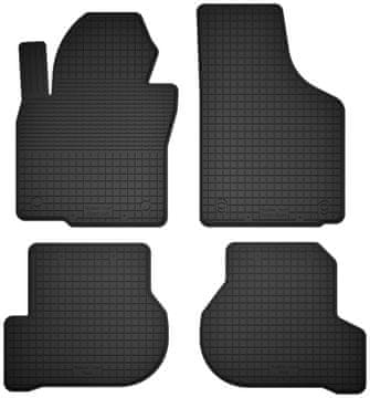 Gumijaste avtotesnilne preproge, komplet 4 kosov, univerzalne za: Seat Altea enoprostorec (2004-08.2008)