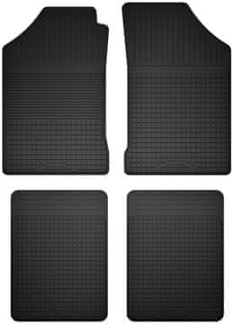 Gumijaste avtotesnilne preproge, komplet 4 kosov, univerzalne za: Audi A2 hatchback (2000-2005)