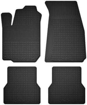 Gumijaste avtotesnilne preproge, komplet 4 kosov, univerzalne za: Renault Modus enoprostorec (2004-2012)