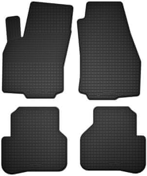 Gumijasti tepihi, set 4 kom, univerzalni za: Citroen Nemo kombi (2007-2017)