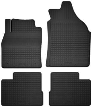 Gumijaste avtotesnilne preproge, komplet 4 kosov, univerzalne za: Nissan Micra K13 kombilimuzina (2010-2016)