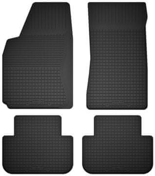 Gumijaste avtotesnilne preproge, komplet 4 kosov, univerzalne za: SsangYong Rexton I SUV (2001-2006)