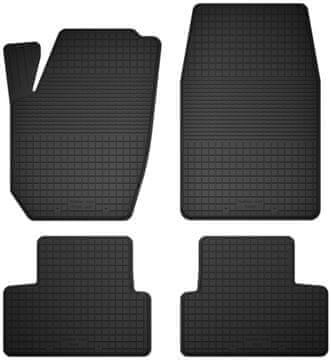 Gumijaste avtotesnilne preproge, komplet 4 kosov, univerzalne za: Citroen DS3 cabrio (2015-)