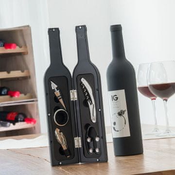 InnovaGoods Bottle Wine Set InnovaGoods 5 Pieces
