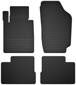 Gumijaste avtotesnilne preproge, komplet 4 kosov, univerzalne za: Jeep Wrangler III JK off-road (2006-2017)