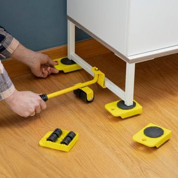 InnovaGoods Lifting and Transport Tool HeavEasy InnovaGoods 5 Pieces
