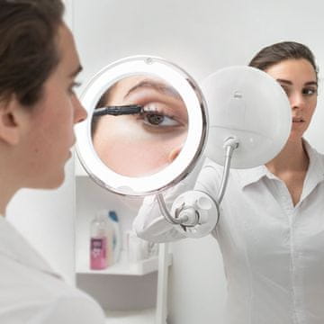 InnovaGoods LED magnifying mirror with Flexible Arm and Suction Pad Mizoom InnovaGoods