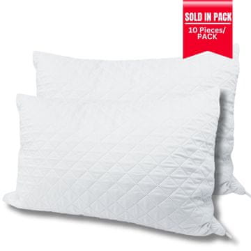 Northix Deep Sleep DS-77778: Paket 10 posteljnih blazin iz spominske pene - 50x70 cm