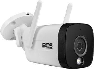 slomart BCS IP kamera tubowa 5Mpx BCS-L-TIP15FSR3L3-W-Ai, Wi-Fi, 30m IR