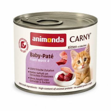 Animonda Animonda Baby Pate 200 g – mokra hrana za mačke
