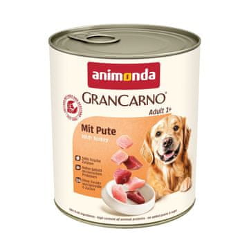 Animonda ANIMONDA GranCarno Adult s puranom - mokra hrana za pse, 800g