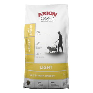 slomart ARION Original Light - suha hrana za pse - 12 kg