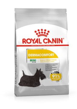 ROYAL ROYAL CANIN Mini Dermacomfort - suha hrana za majhne pse z občutljivo kožo 3kg