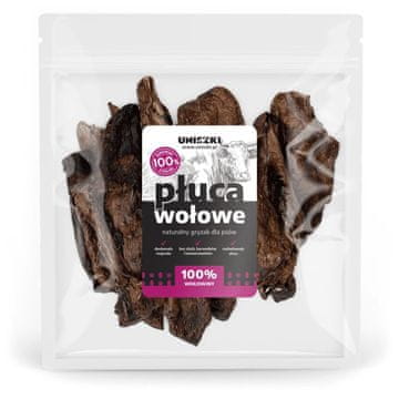 slomart UNISZKI goveđi pluća - pasji priboljšek - 500 g