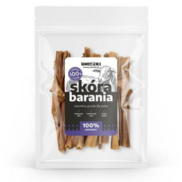 slomart UNISZKI Ovčja koža – pasja poslastica – 100 g