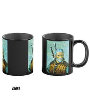 slomart Skodelica Good Loot The Witcher 3: Geralt & Vincent van Gogh, 450 ml, črna (spremeni barvo)