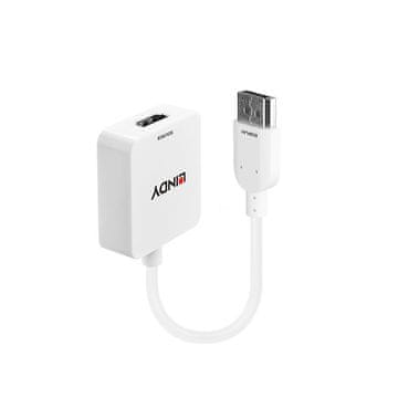 slomart Lindy HDMI 1.4 na DisplayPort 1.1 pretvornik, bela