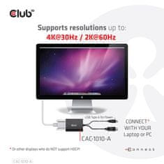 Club 3D CLUB3D CAC-1071 adapter DisplayPort na DVI-D Dual Link, črn